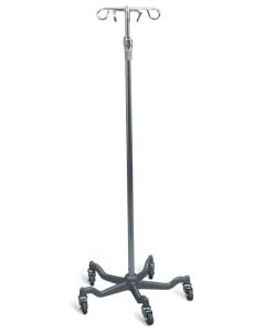 Medpro® IV Pole 4-Hook 5-Leg with Weighted Base