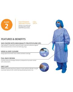 PRIMED® Chemotherapy Isolation Gowns
