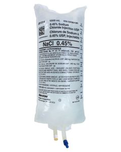 Baxter™ 0.45% Sodium Chloride Injection USP 1000 mL