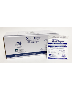 NitriDerm® Nitrile Sterile Exam Gloves Small (Singles)