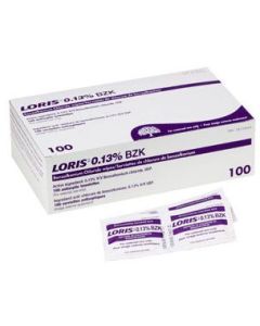 LORIS™ BZK (Benzalkonium Chloride) Towelette Wipes