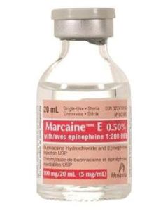MarcaineE 0.50% With Epinephrine (Single-Dose)