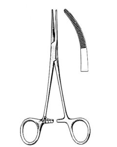 Kelly Forceps Curved 5 1/2 in