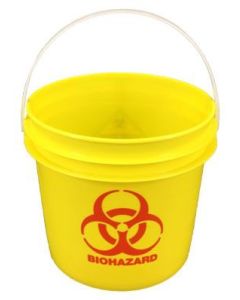 1 Gallon Yellow Sharps with Lid