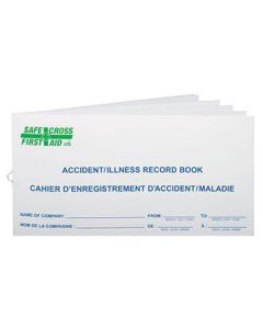 Accident and Illness Record Book Small