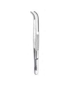 ALMEDIC® Dressing Forceps Curved 4 1/2 in
