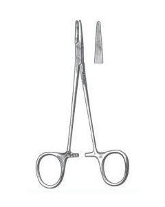 MAGNA® Halsey Needle Holder Smooth Tungsten Carbide 5in