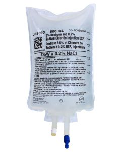 Baxter™ 5% Dextrose and 0.2% Sodium Chloride Injection USP 500 mL