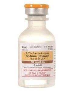Bacteriostatic Sodium Chloride Injection