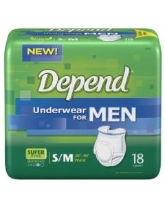 Men’s Depend Pull-On Briefs