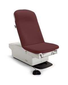 Seamless Exam Table 224/225 Upholstery Top, Seamless Cranberry