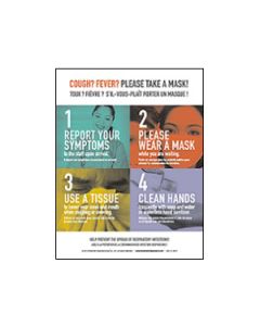 Cover Your Cough Sign Vertical