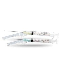 3mL Terumo Syringe with SurGuard3™ Safety Needle 21G x 1 in