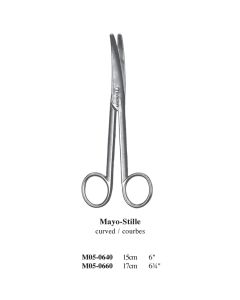 MAGNA® Mayo-Stille Scissor Curved with Tungsten Carbide Insert 6 3/4 in