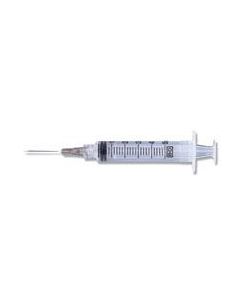 5mL BD Luer-Lok™ Syringe with attached needle 21G x 1 1/2 in