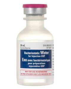 Bacteriostatic Water for Injection USP 30 mL