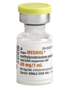 Depo Medrol Methylprednisolone Acetate Injectable Suspension USP, 40mg/mL (1mL)