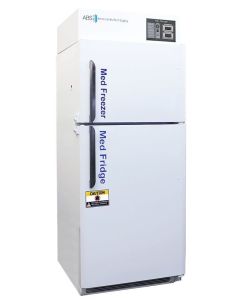 Premier Pharmacy Refrigerator and Freezer Combination 16 Cubic Feet, Solid Door