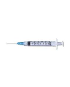 3mL BD Luer-Lok™ Syringe with attached needle 23G x 1 in