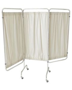 Vinyl 3 Panel Privacy Screens