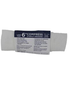 Compress Sterile Dressing 6in