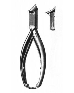 ALMEDIC® Nail Nipper Front Cutting Full Curve 5.5in