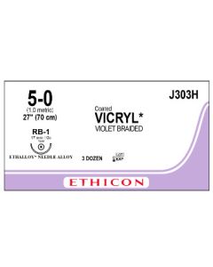 ETHICON Coated VICRYL® Suture 5-0 RB-1