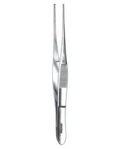 MAGNA® Iris Tissue Forceps Straight 1x2 Teeth 4 in
