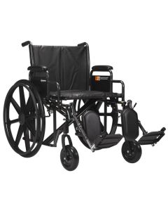 Dynarex Bari+Max Bariatric Wheelchairs With Elevating Leg Rest