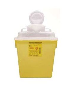 BD™ Multi-use Nestable Sharps Collector, 22.7L, Yellow