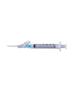 3mL BD Syringe with BD SafetyGlide™ Safety Needle 25G x 5/8 in