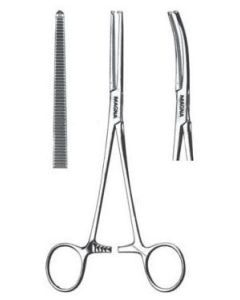 MAGNA® Rochester-Ochsner Forceps 1x2 Teeth Curved 5 1/2 in