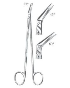 MAGNA® Potts-Smith Scissors Angled 45° with Tungsten Carbide Insert 7 1/2 in
