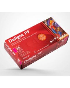 Aurelia® Delight PF Vinyl Gloves Medium