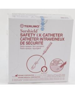 Terumo Surshield Safety IV Catheter 22G x 1 1/4 in
