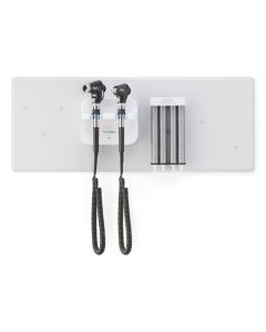 Welch Allyn®Green Series™ 777 Integrated Wall System, Panoptic, 2 Head, No BP
