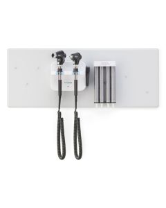 Welch Allyn®Green Series™ 777 Integrated Wall System, Panoptic, 3 Head, No BP