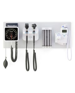 Welch Allyn®Green Series™ 777 Integrated Wall System, 2 Head, SureTemp