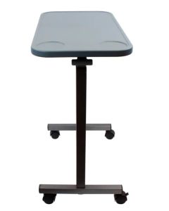 Plastic Overbed Table Grey