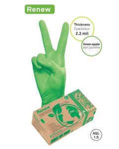 Aurelia® Renew™ Biodegradable Nitrile Exam Gloves X-Small