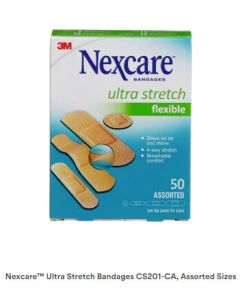 3M™ Nexcare™ Ultra Stretch Flexible Bandages (Assorted Sizes) 50/BX