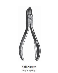 ALMEDIC® Stainless Steel Nail Nipper Single Spring 5 in