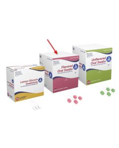 Dynarex Oral Swabsticks Flavored with Dentifrice
