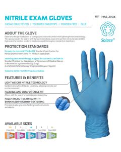 PRIMED® Solace Nitrile Exam Gloves X-Large