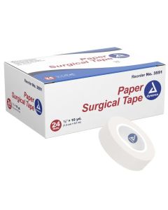 Dynarex Paper Surgical Tape 1/2 in