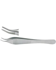 Miltex® Adson Dressing Forcep 4.75in Angled Delicate