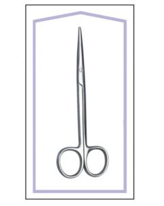 Disposable Metzenbaum Scissor Straight 7 in (Sterile)