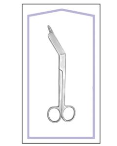 Disposable Lister Bandage Scissor 5 1/2 in (Sterile)