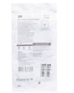 3M™ Steri-Drape™ Small Drape with Adhesive Aperture 22 in x 25 in (57 cm x 66 cm)