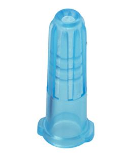 Sol-M Syringe Tip Cap - Blue Luer Lock